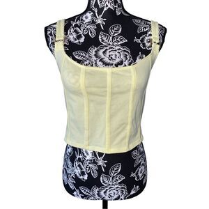 Pacsun Pac Cares Cropped Tank Top Sz Juniors Large Summer Beach Vacation Coastal